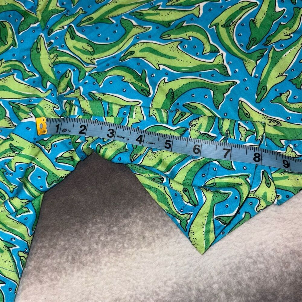 Lilly Pulitzer Vintage White Label Dolphin Print Bermuda Shorts 10 - Picture 5 of 9